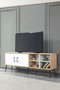 Hanah Home Şile 3611 Soporte para TV Roble Zafiro y Blanco